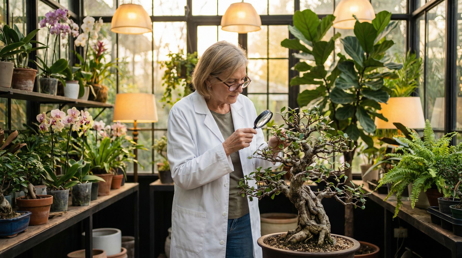 国产视频盆景修剪视频教程